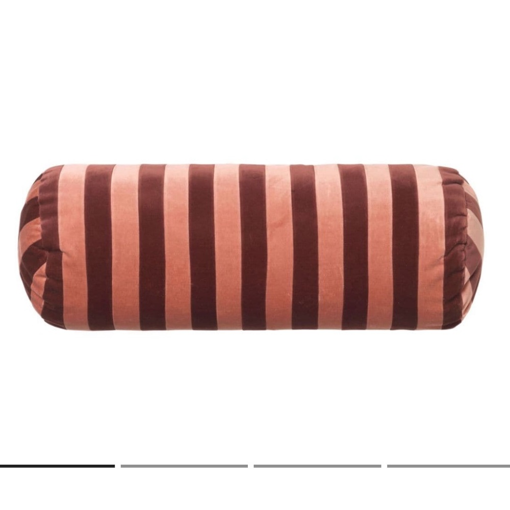 Christina Lundsteen Velvet Bolster Pillow